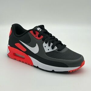 Nike Air Max 90 Golf Iron Grey Infrared Black Men's Shoes Size 6 CU9978-010